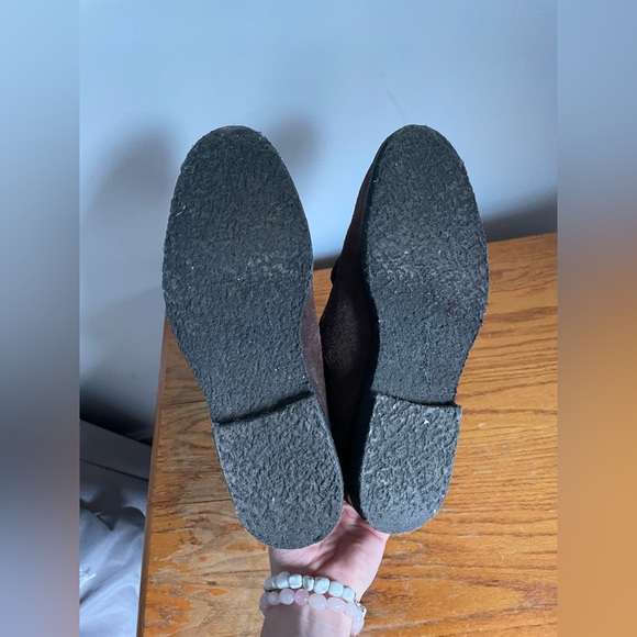 Christian Kimber x Eidos Brown Suede Combat Boots Men’s Size 8 - Picture 5 of 5